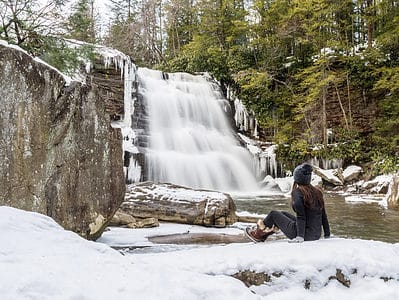 A Discover the Snowiest Place in Maryland