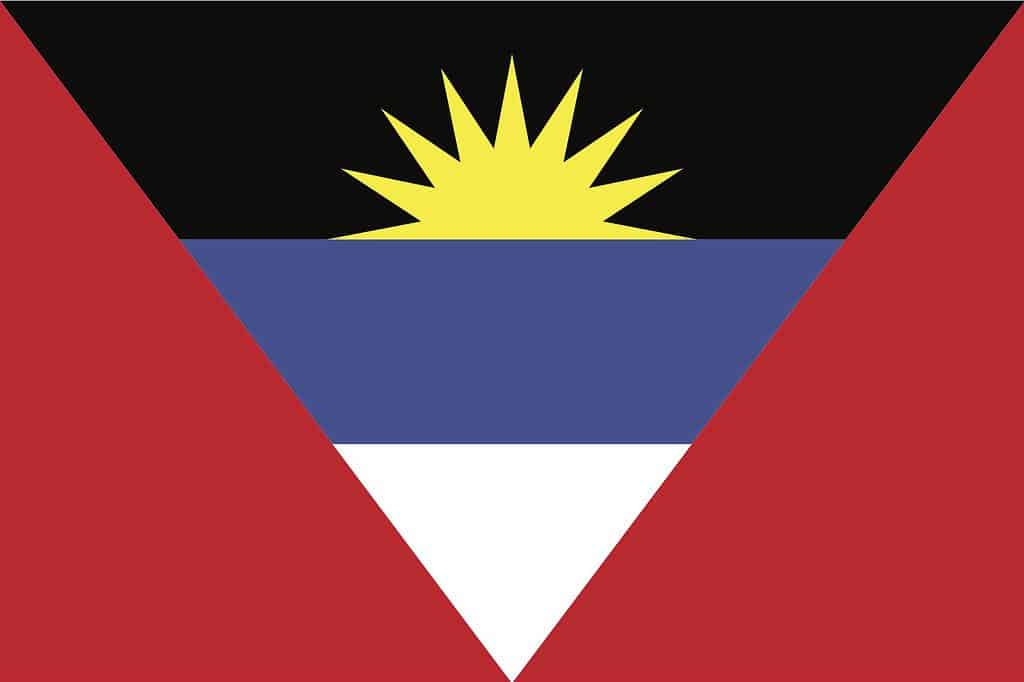 flag of antigua and barbuda