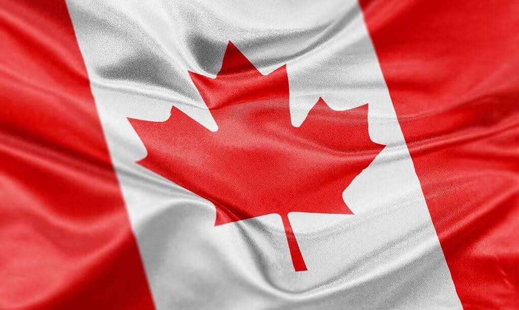 The flag of Canada has a simple yet beautiful design
