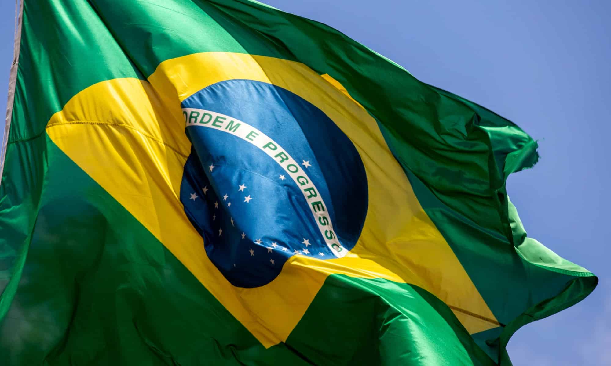 The Brazilian flag