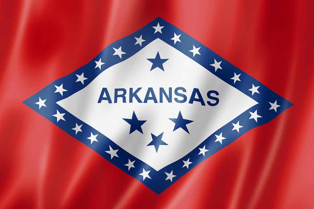Bandeira do Arkansas, EUA