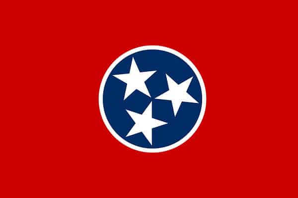 National flag of Tennessee.