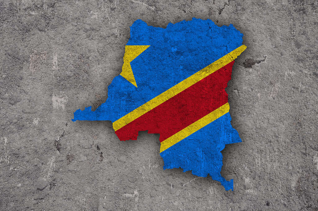 drapeau Congo-Kinshasa (République démocratique du Congo