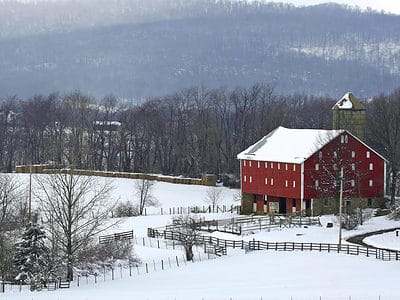A Discover the Coldest Place in Maryland