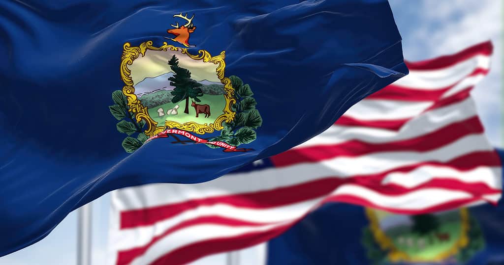 Vermont officially adopted a new state flag in 1923