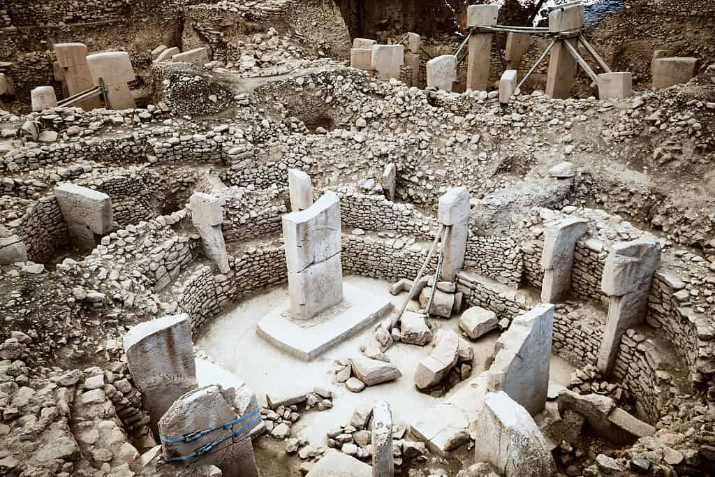 Gobekli Tepe Neolithic Sanctuary remains