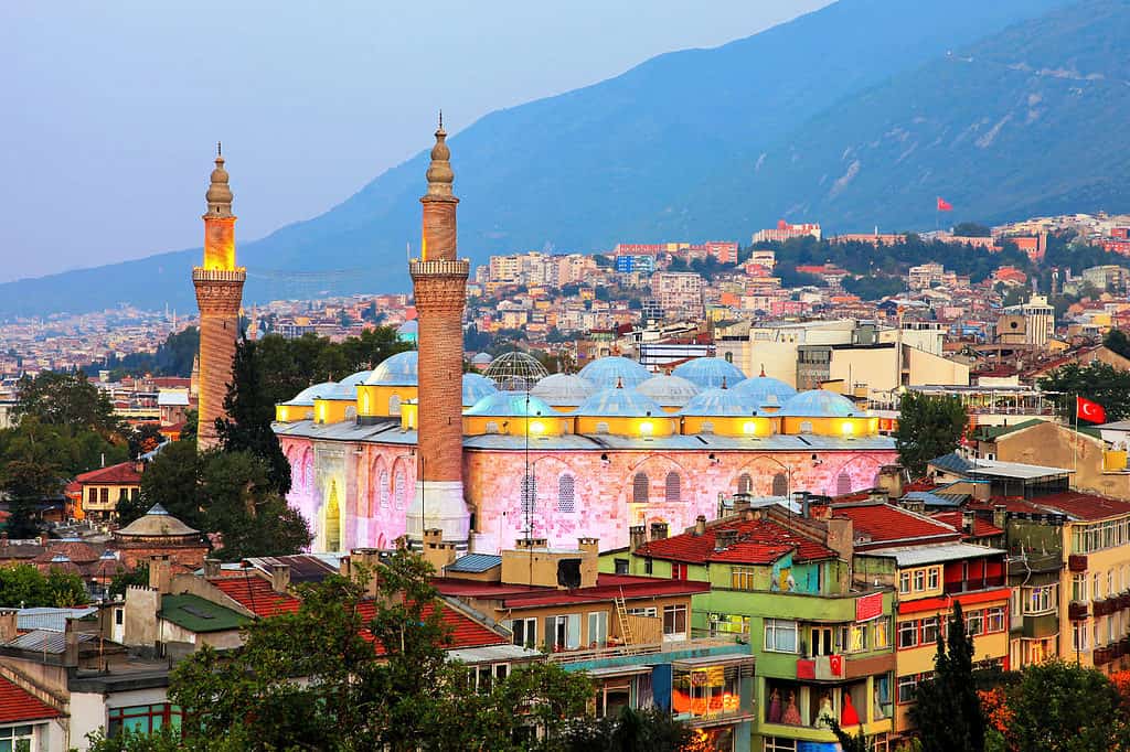 Bursa - Turkey, Türkiye - Country, City, Mosque, Tourism