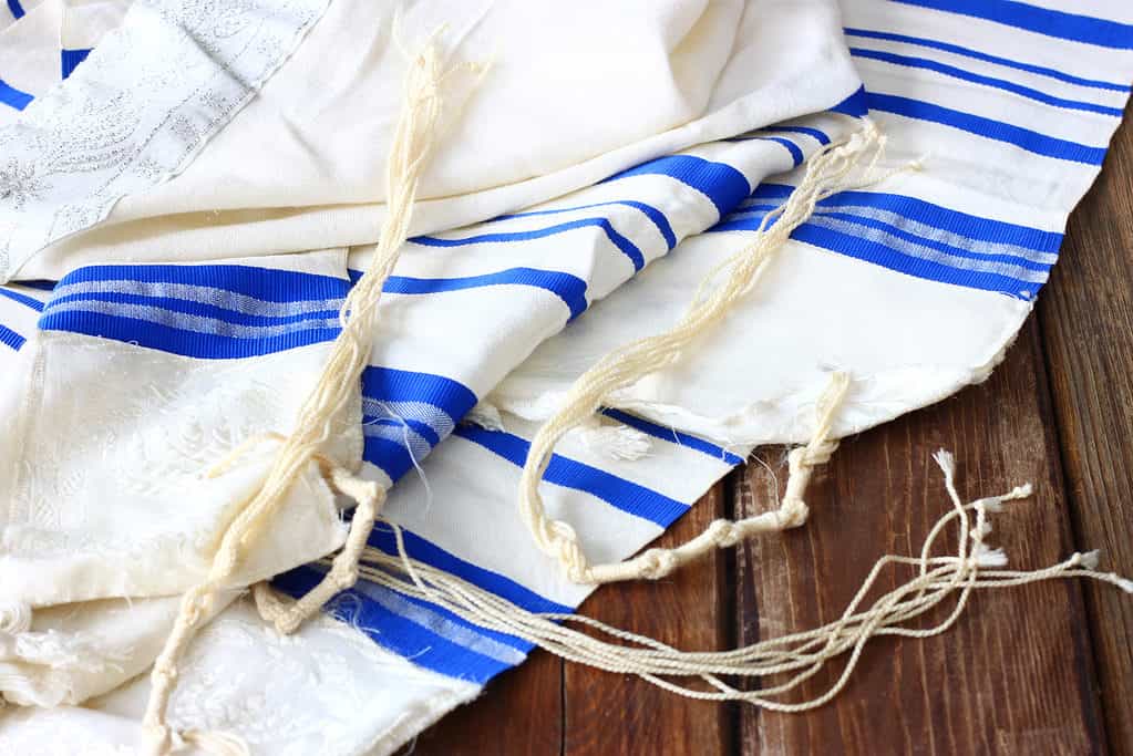 The flag of Israel's colors were inspired by the tallit.