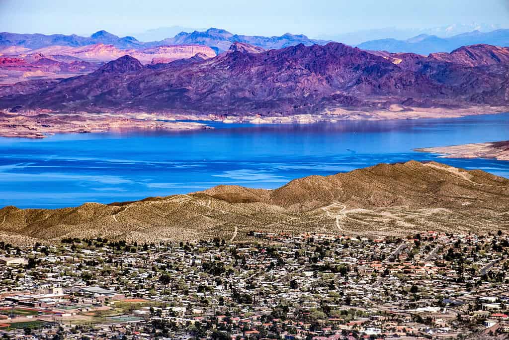 A photo of the Colorado River along boulder city.