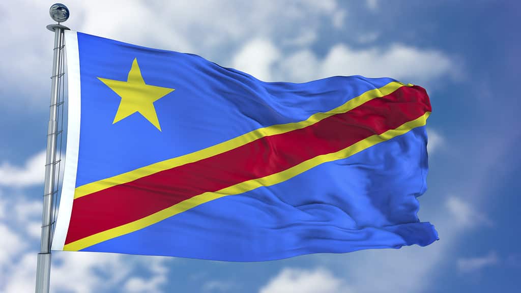 Flag of the Democratic Republic of Congo