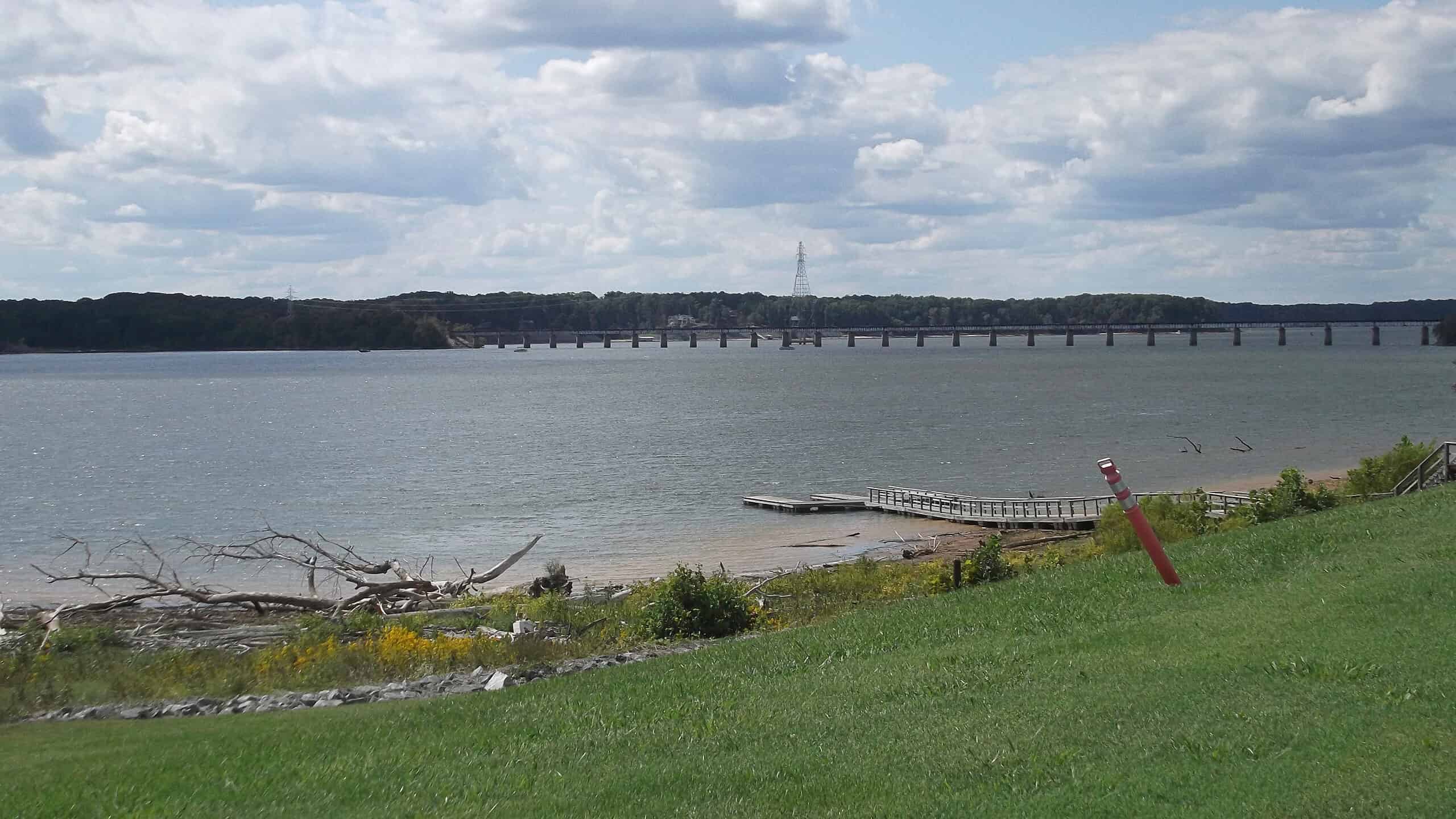 John H. Kerr Reservoir (Buggs Island Lake) in Virginia.