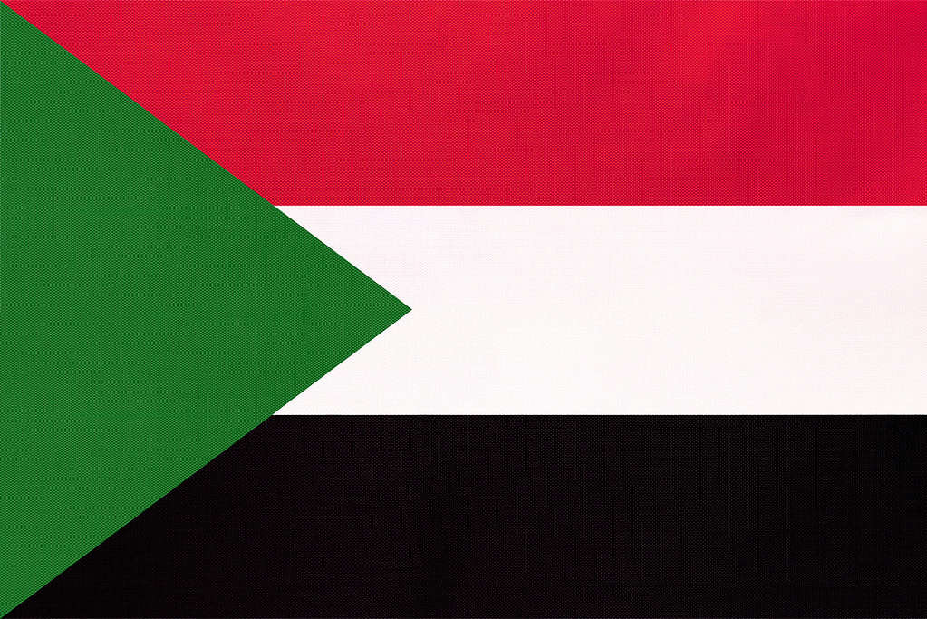 The flag of Sudan