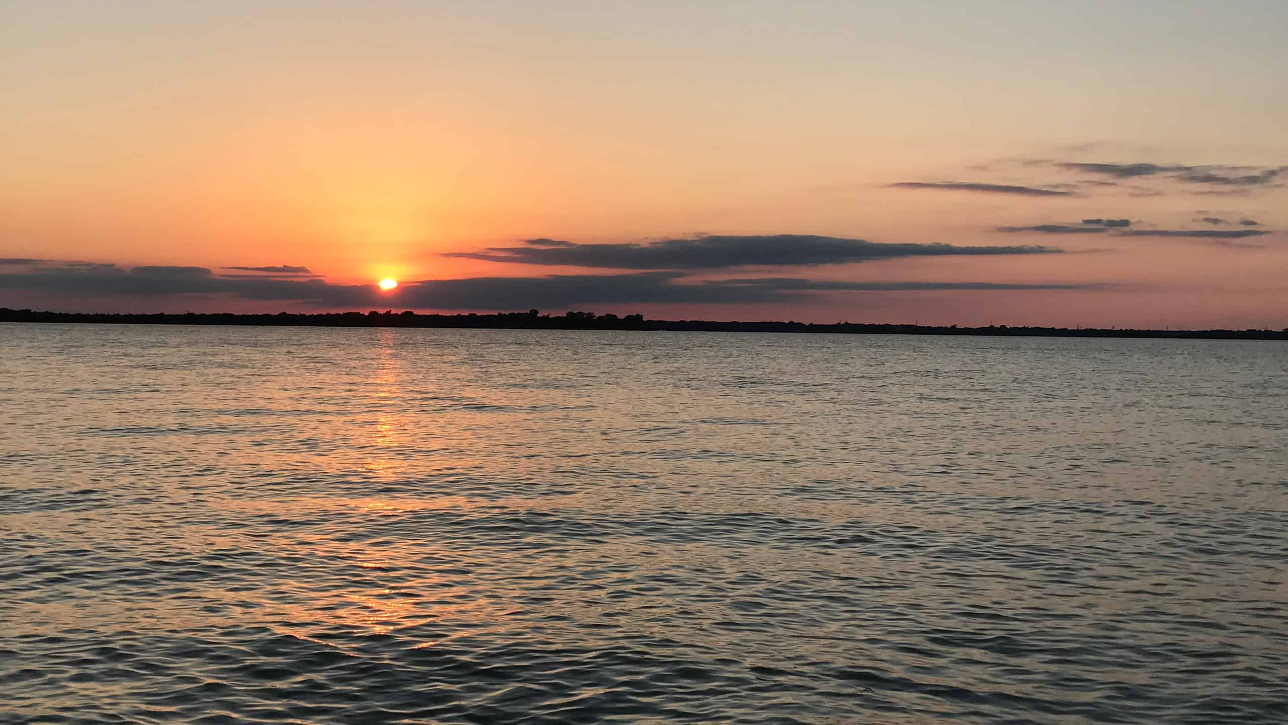 Sunset on Joe Pool Lake