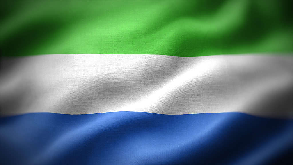 Sierra Leone's flag