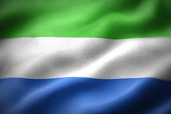 The flag of Sierra Leone represents many different important values.