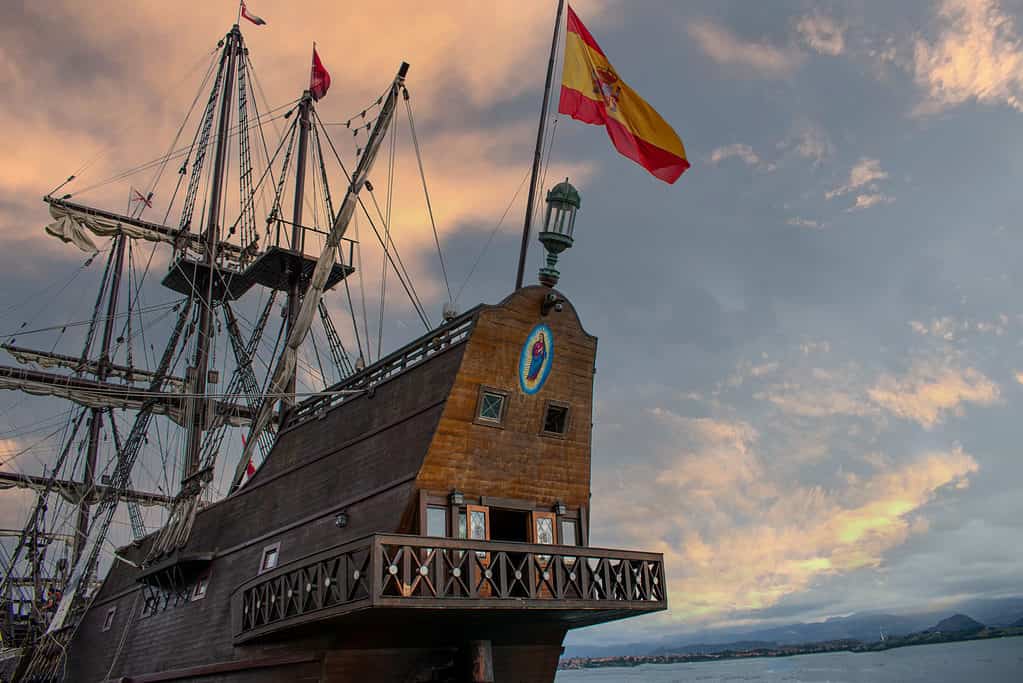Spanish ship replica