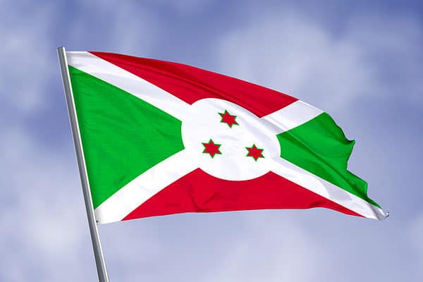 Burundi's flag holds a lot of symbolism.