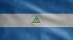 The flag of Nicaragua is one of the few nation's flags to include purple.