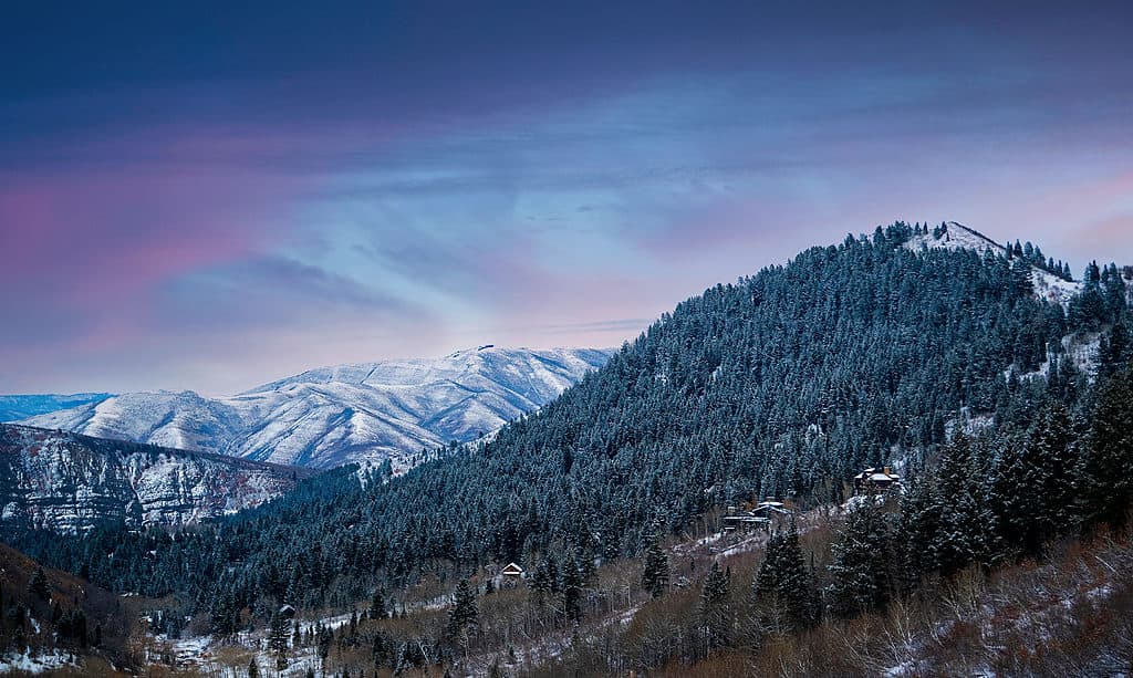 Provo, Utah, winter