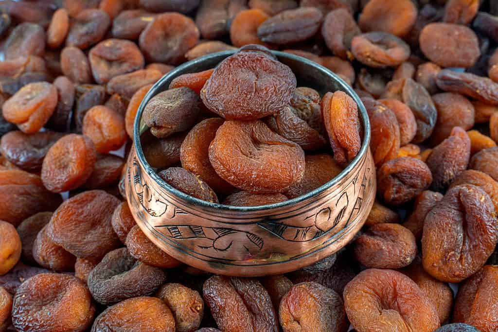 Sun dried apricots