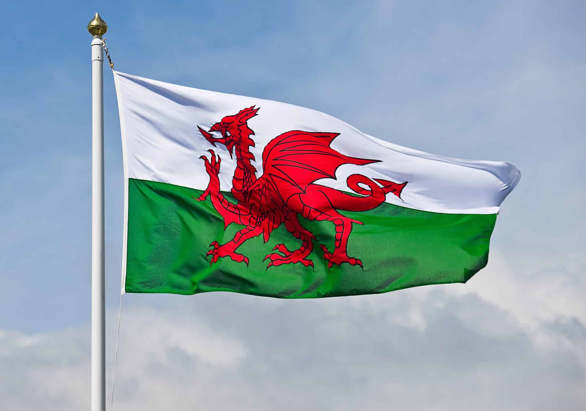 Флаг города Уэльс