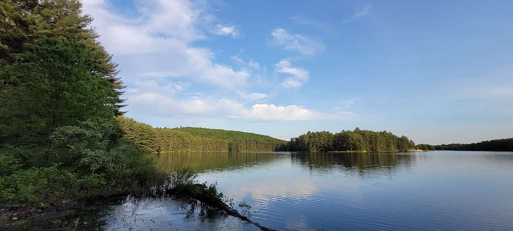 Quabbin Reservoir in Massachusetts
