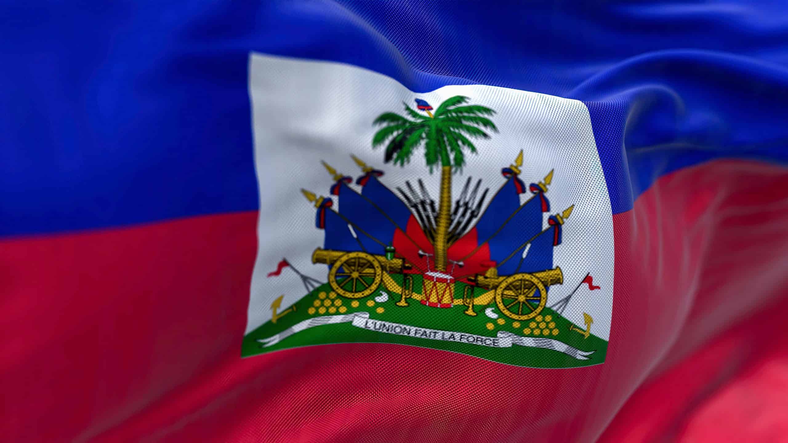 the flag of Haiti