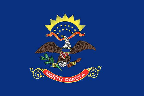 Flag of North Dakota.