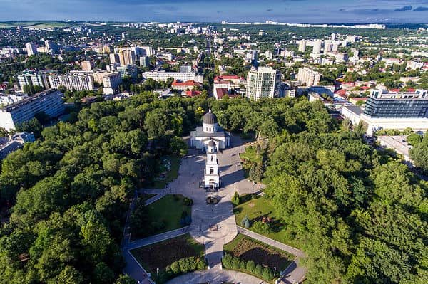 Chisinau, the capital city of the Republic of Moldova.