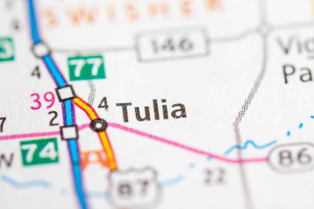 Tulia is the coldest place in Texas