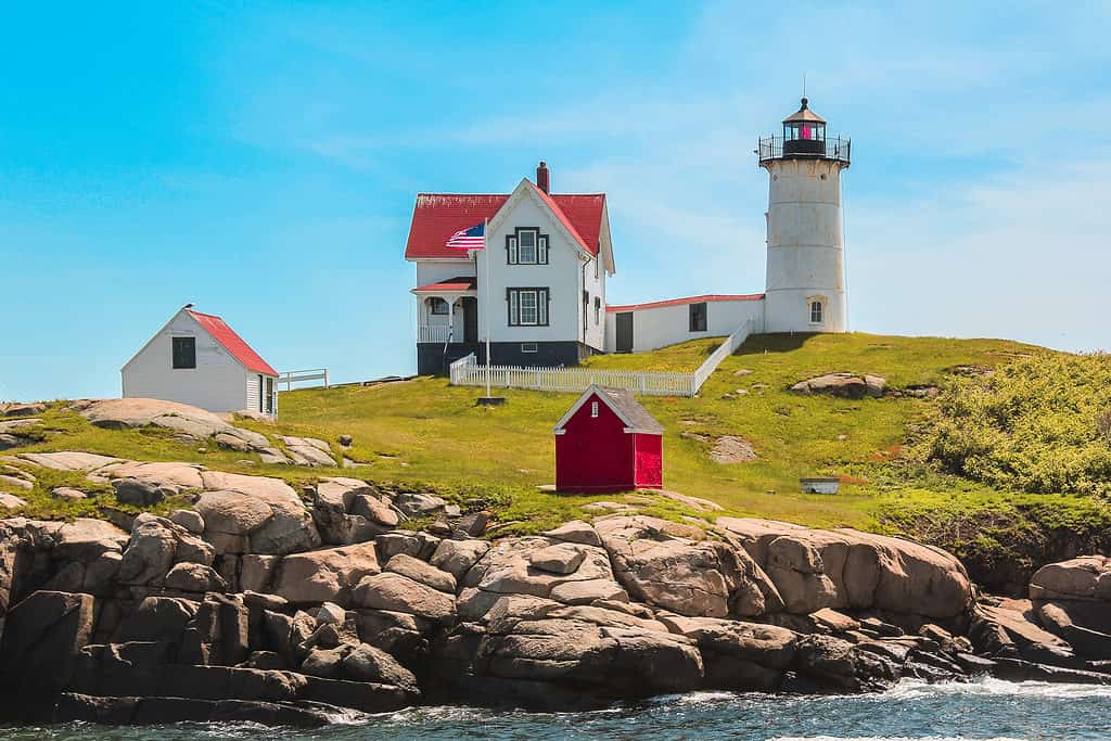 Cape Neddick (Nubble) Lighthouse in Maine