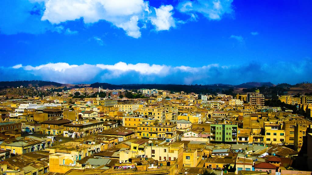 Asmara, capitale de l'Érythrée