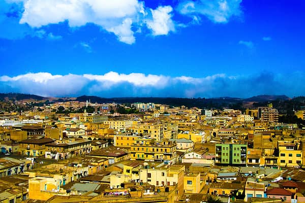 Asmara, capital of Eritrea.