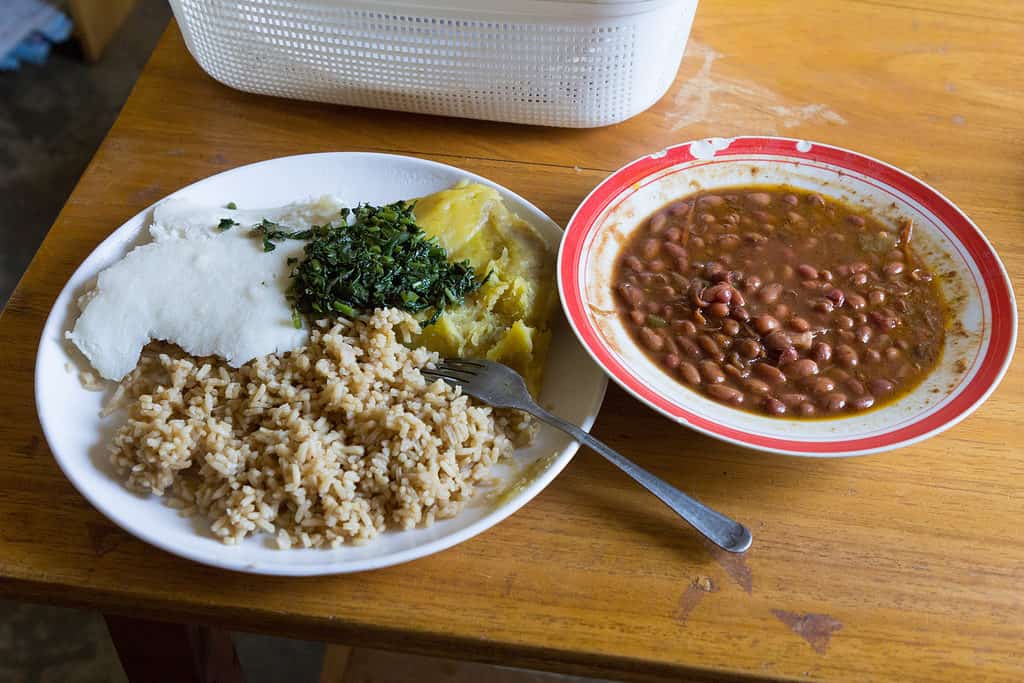 Traditional Ugandan food
