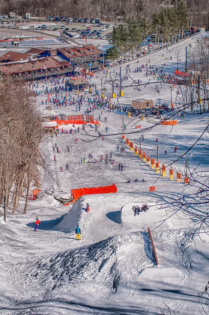 Appalachian Mountain Ski Resort