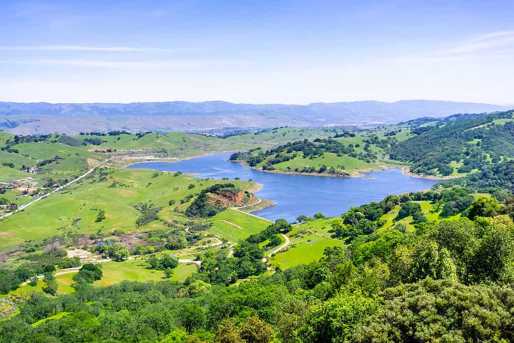 Calero reservoir