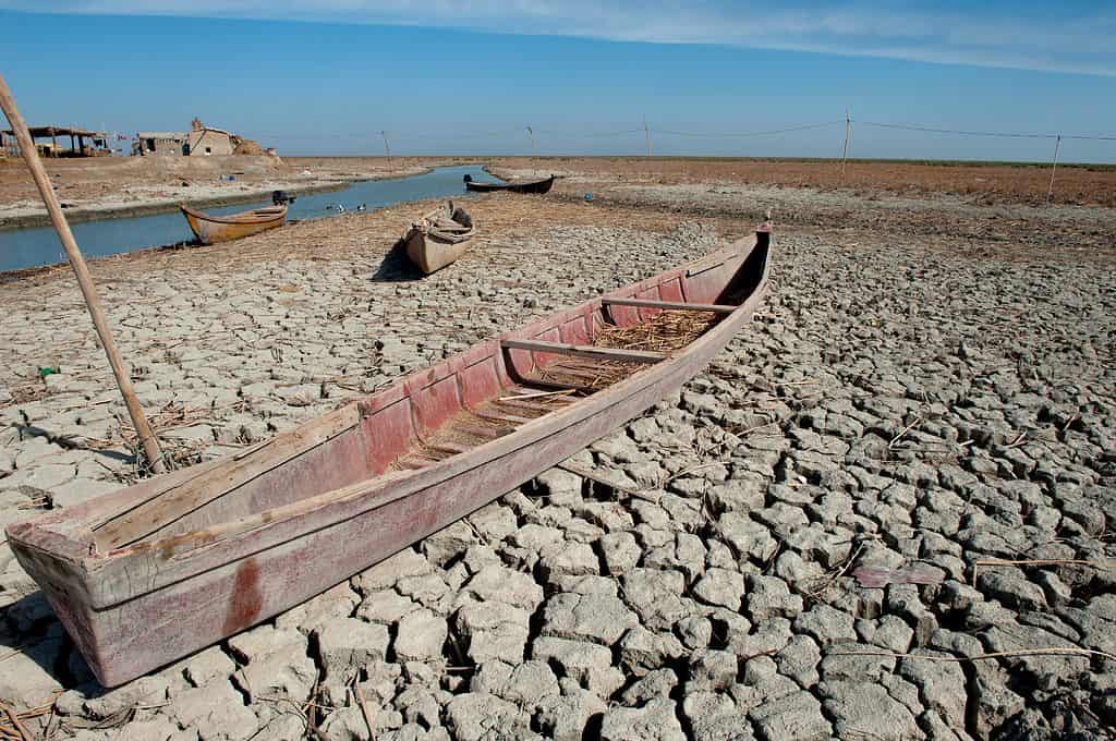 Euphrates River has been drying up for years