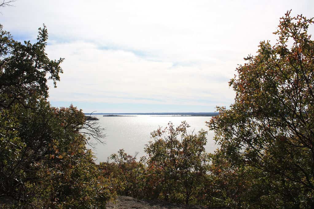 Eagle Mountain Lake in Fort Worth, Texas