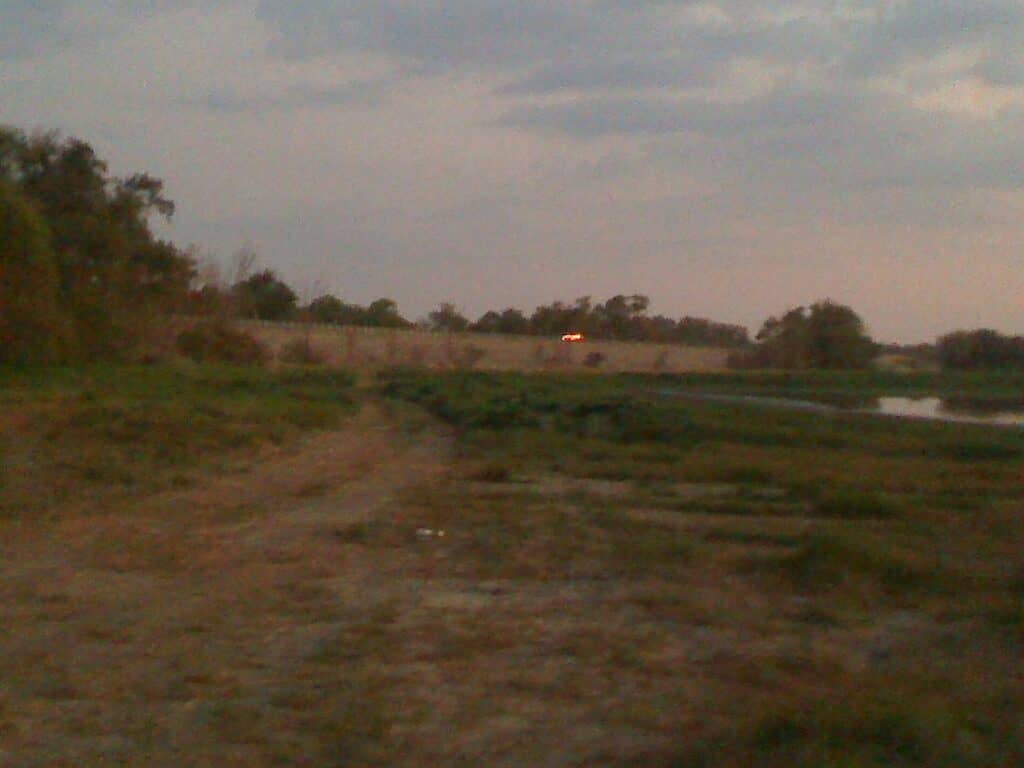 Lake Palestine drought image Summer 2011