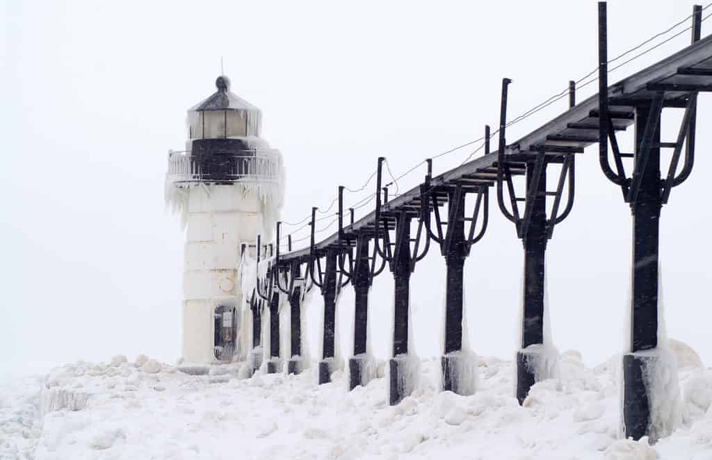 Outer Lighthouse at St. Joseph North Pierhead