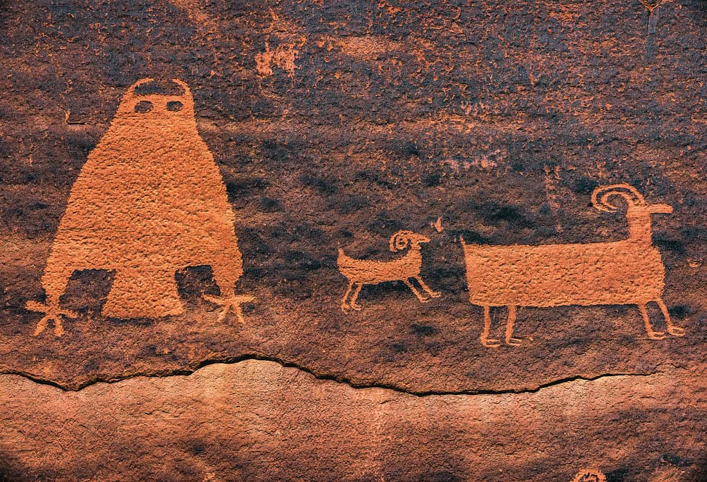 Fremont petroglyphs