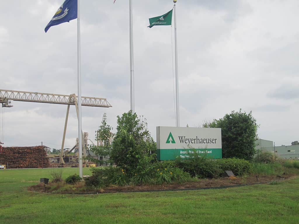 Weyerhaeuser is one the largest private landowners in Arkansas