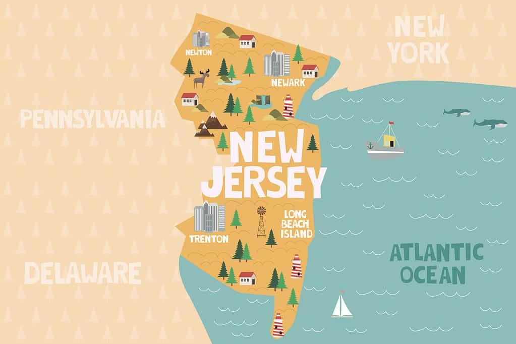 Flag of New Jersey, Meaning, Colors & History