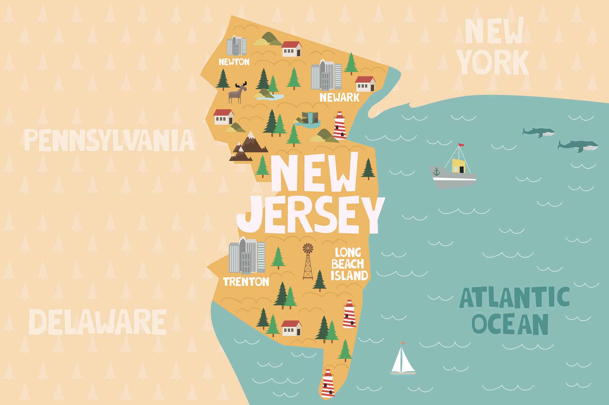 The Flag of New Jersey History, Meaning, and Symbolism AZ Animals