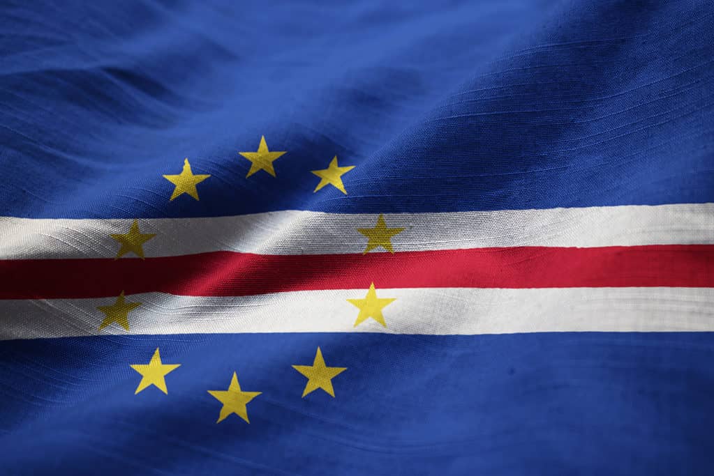 The Cape Verde flag is one the most beautiful and unique flags