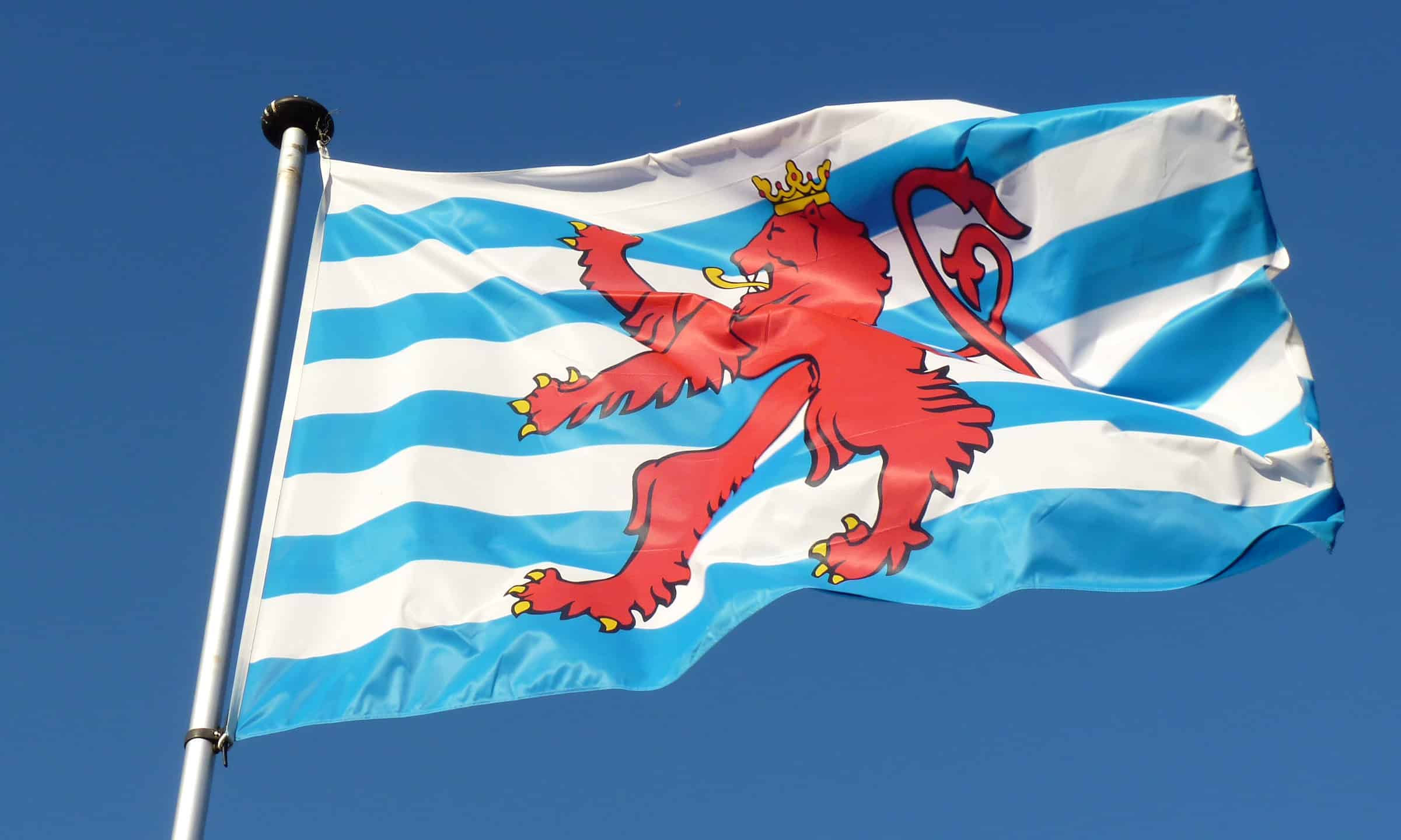 Luxemburgish Flag - Red Lion