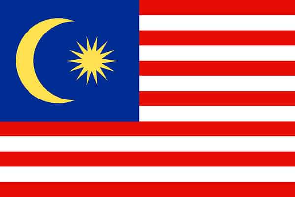 Flag of Malaysia.