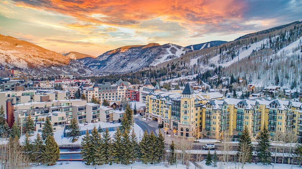 Vail, Colorado offers great skiing