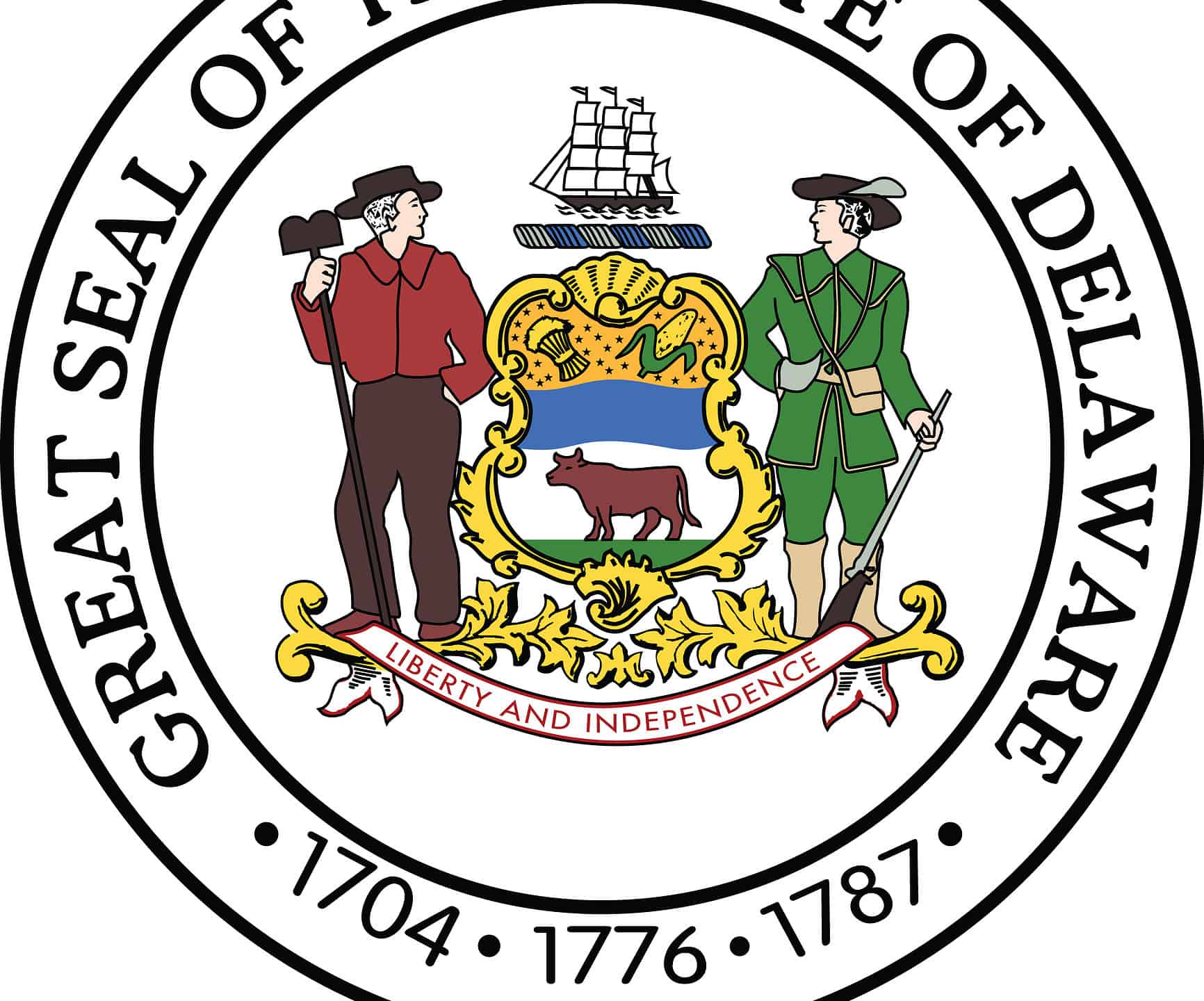 Delaware coat of arms