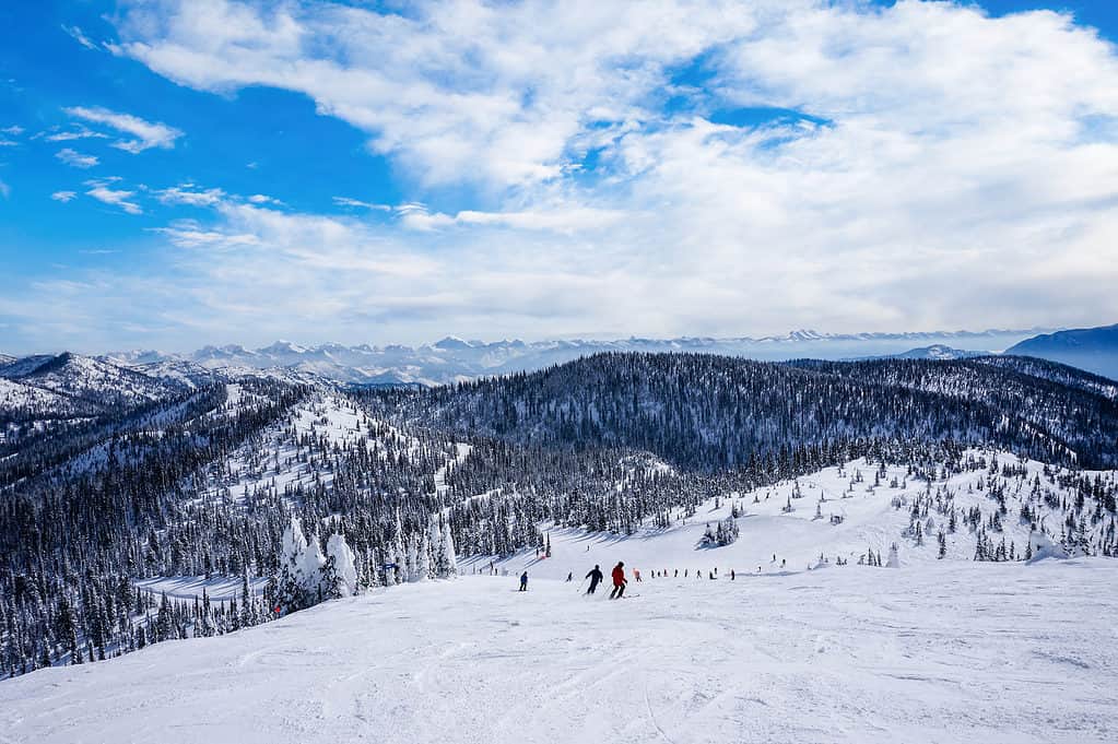 Whitefish Mountain Resort in Montana is one of the most expensive Montana mountain towns
